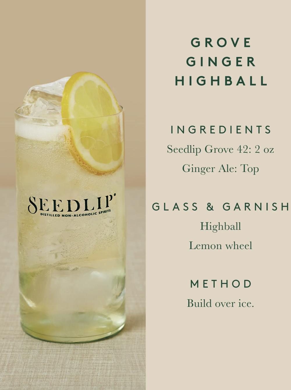 Seedlip | Grove 42 - 700ml — HER Kitchen Seedlip | Grove 42 - 700ml — HER Kitchen
